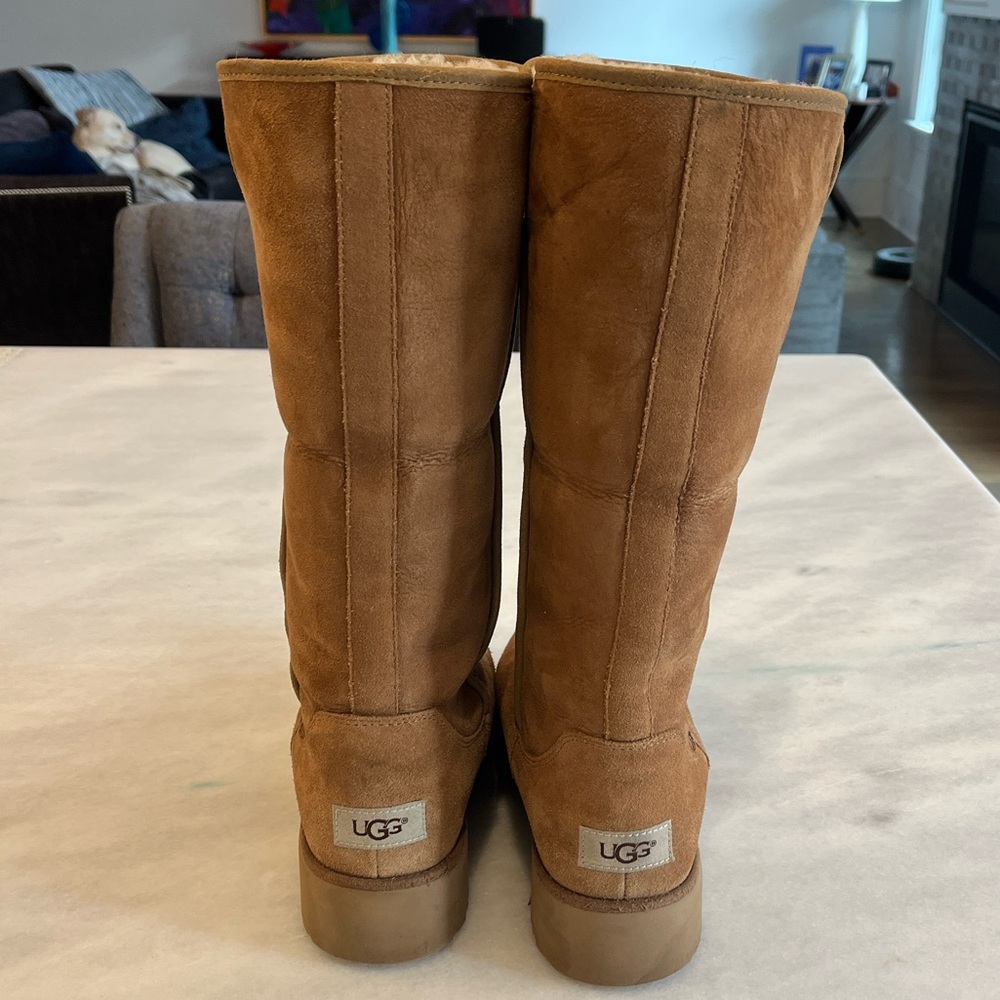 UGG Tan Winter & Rain Boots - Picture 5 of 9